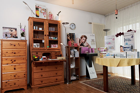 Kosmetikstudio Kaiser – Einblick in das Studio